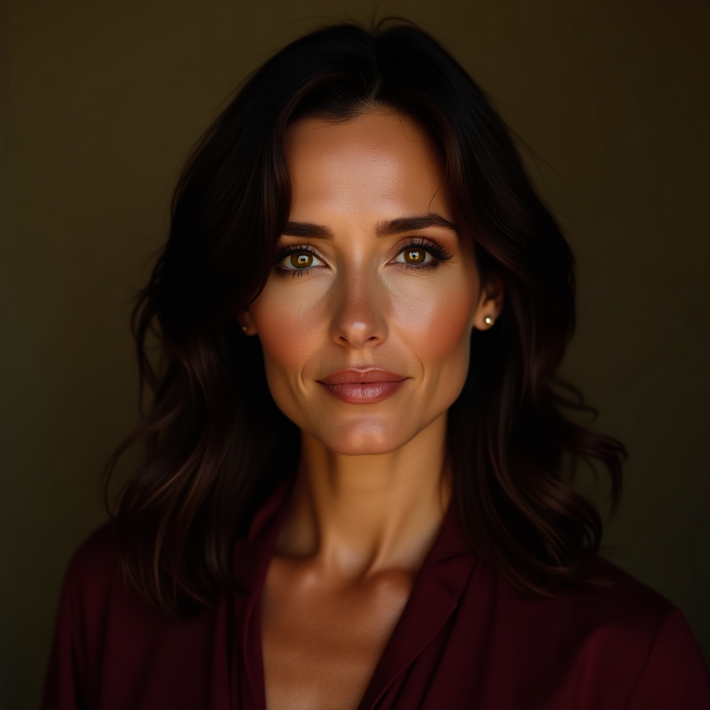 Ciemna jesień, portret