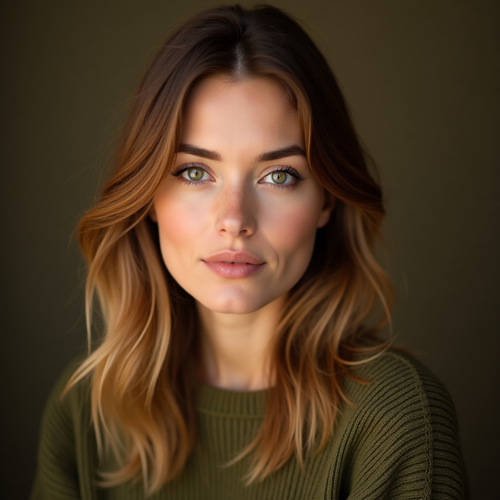 Zgaszona jesień, portret