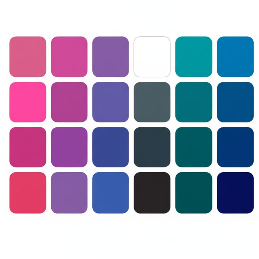 gemini 2.5 flash image Cool winter colour palette 4x6 as on the picture 0