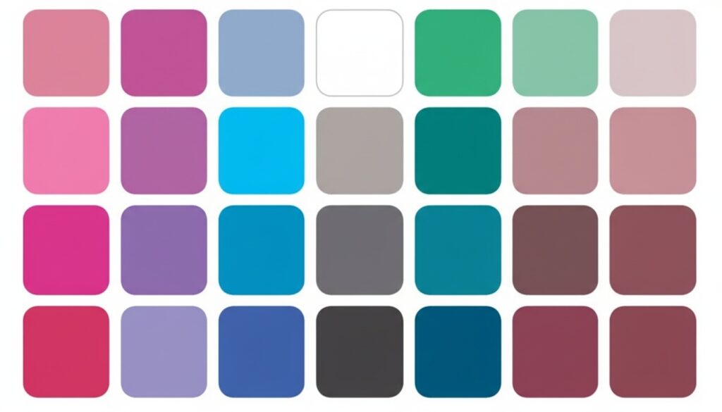 gemini 2.5 flash image cool summer color palette 1