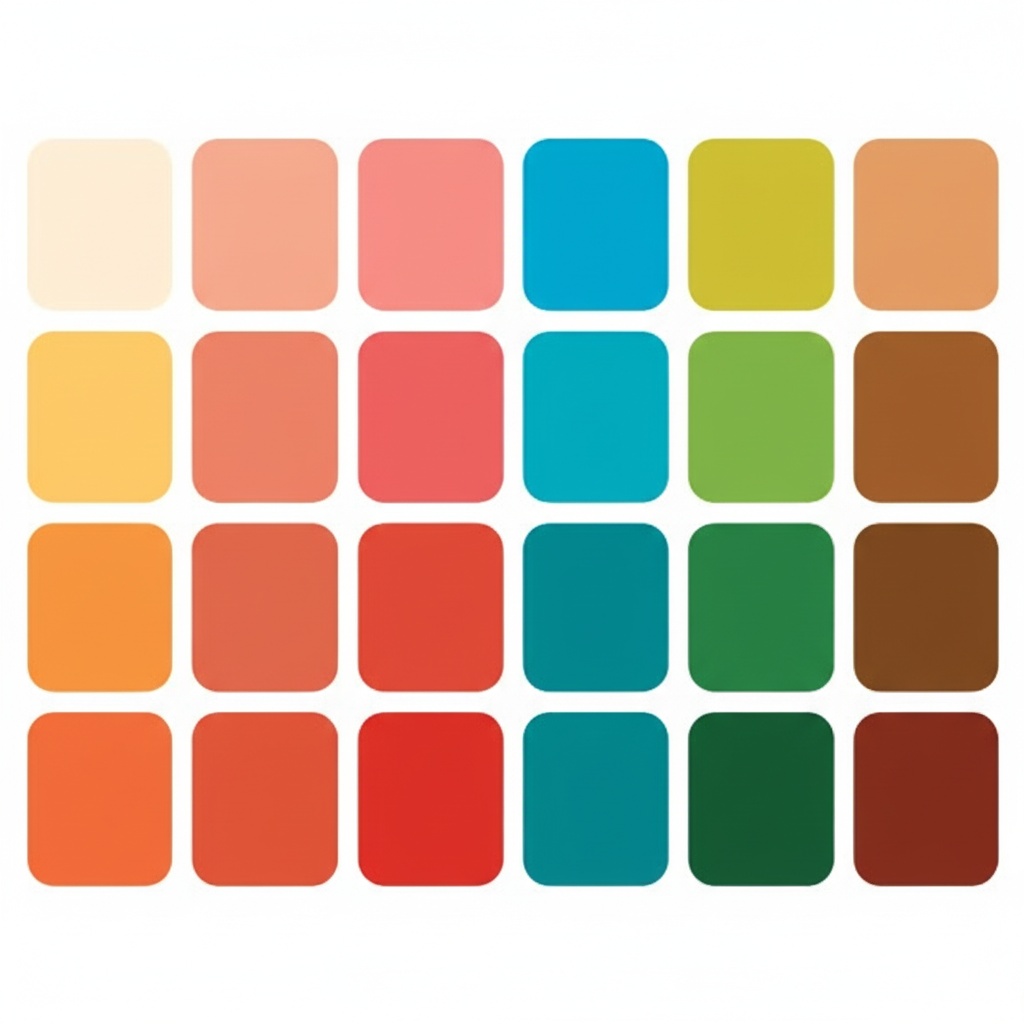 gemini 2.5 flash image warm spring color palette 1